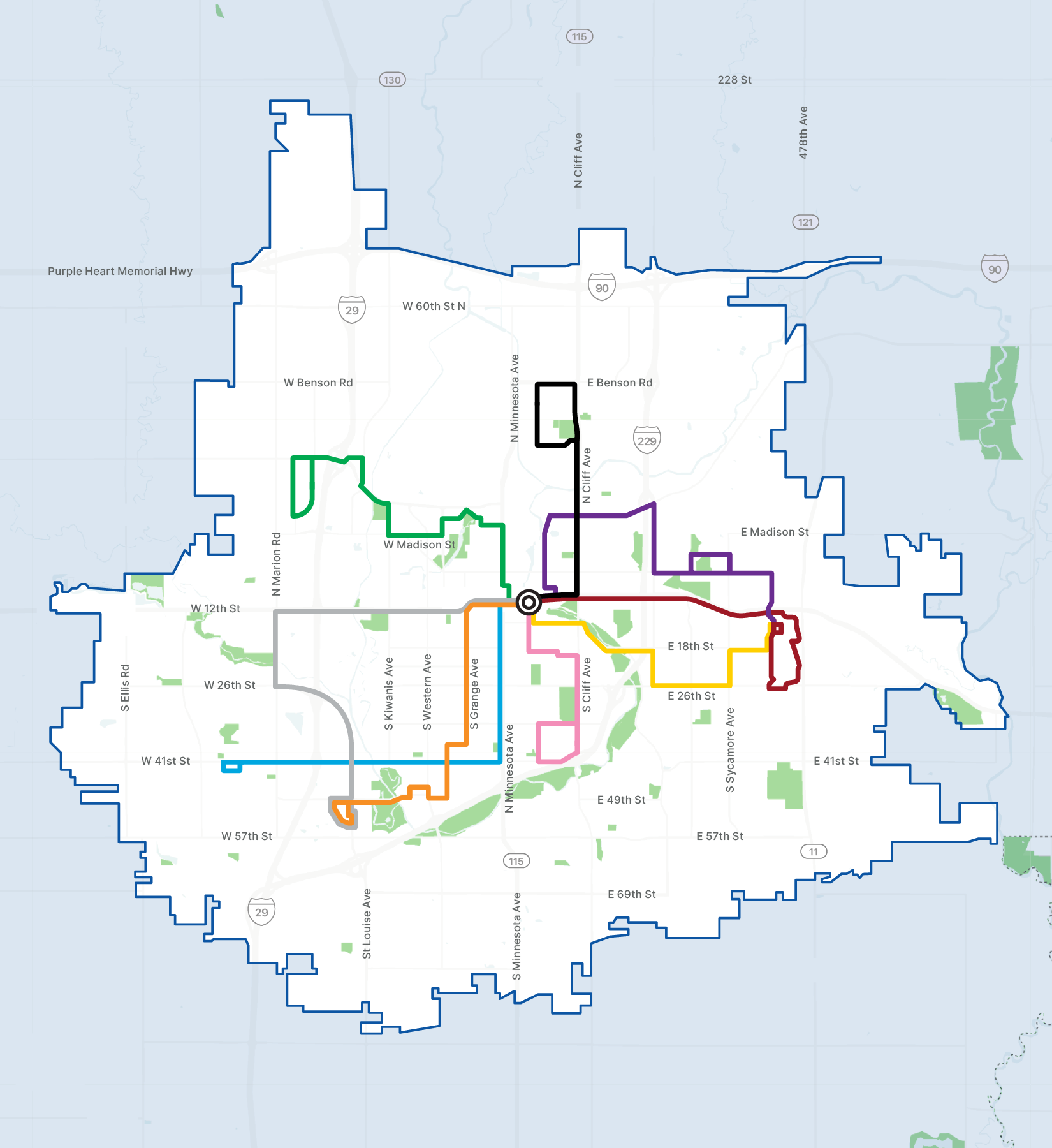 Via SAM Full System Map